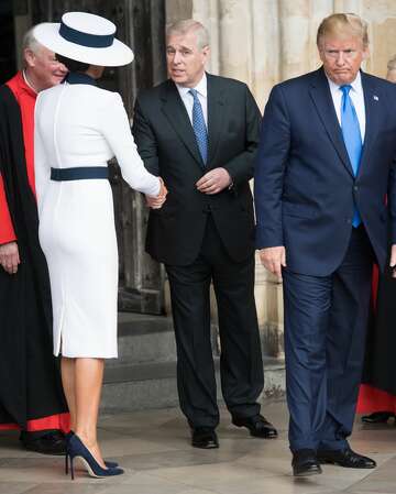 Trump Says He Doesn T Know Britain S Prince Andrew They Had A Breakfast Meeting In June Sfchronicle Com