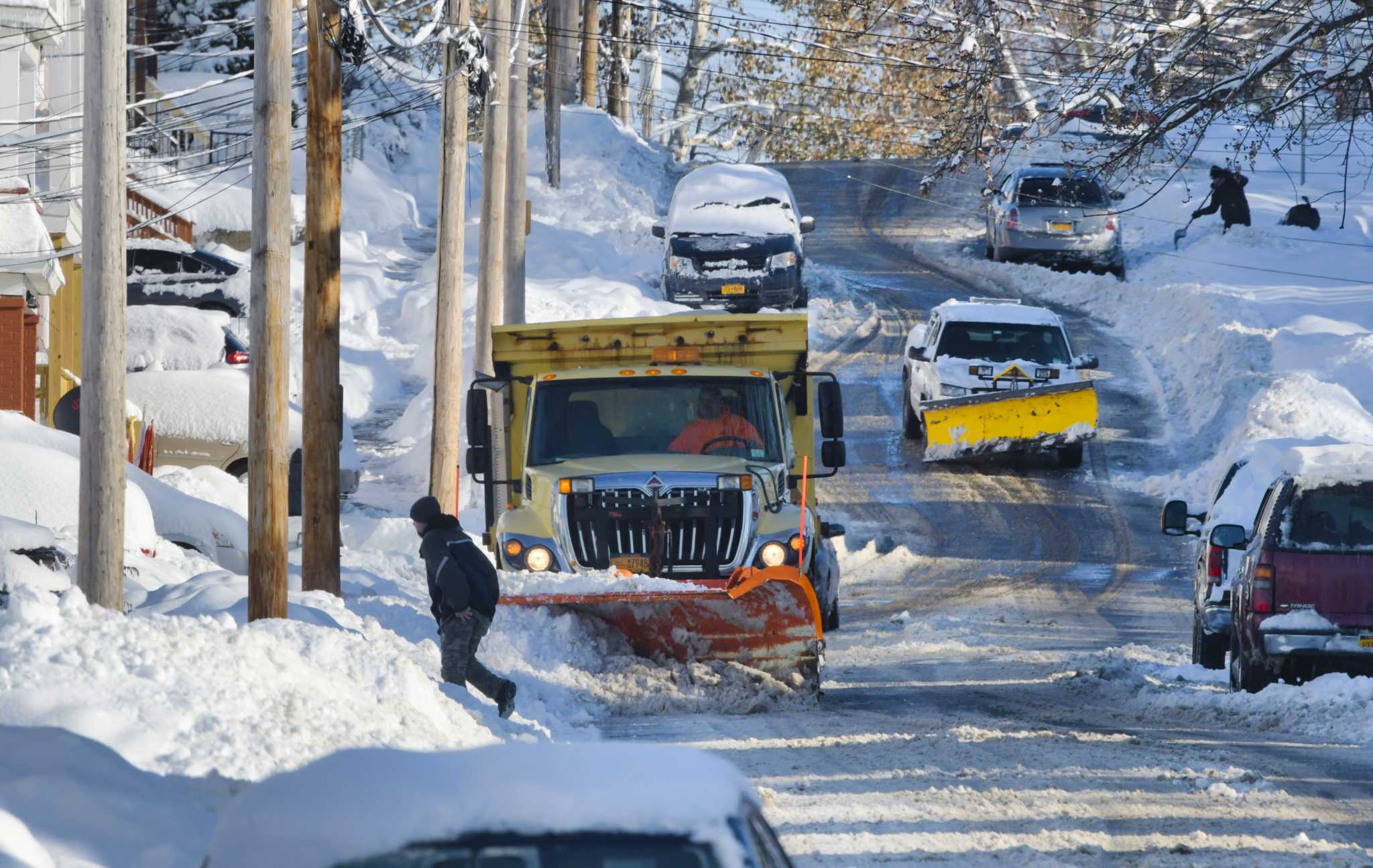 Schenectady mayor We had trouble keeping up with the storm