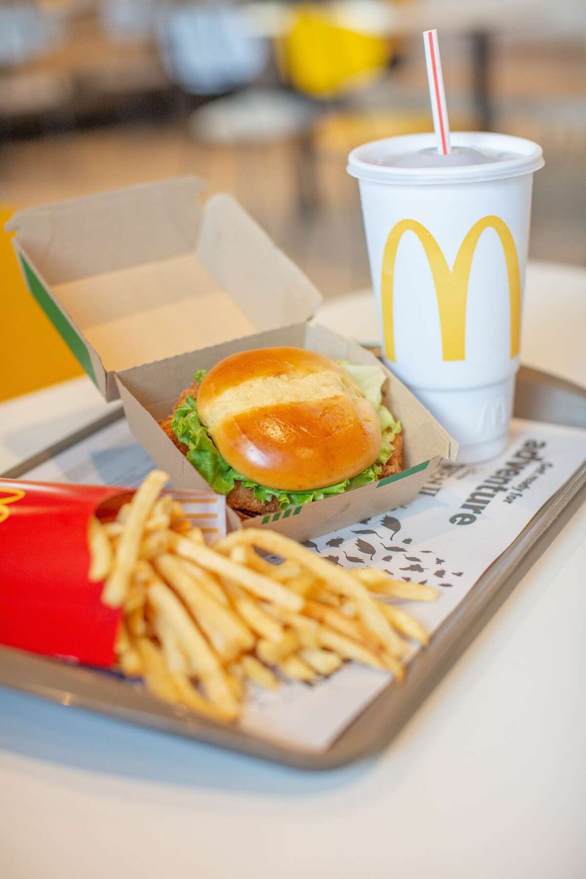McDonald's Crispy Chicken Sandwich will be available in select Houston and Knoxville locations as the company tests the waters of the chicken sandwich market.