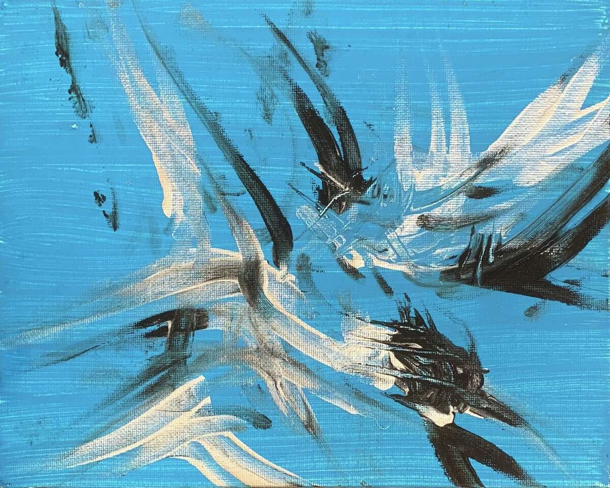 Can you guess which Houston Zoo animals created these artworks?