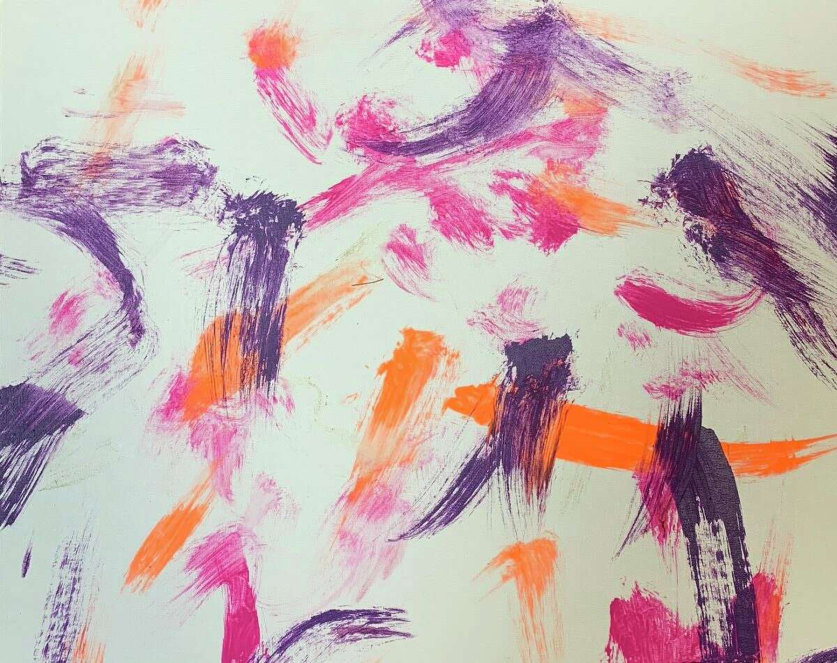 Can you guess which Houston Zoo animals created these artworks?