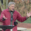 Preacher Tom Rayborn talks to SIUE students on Nov. 20 during his weekly sermon on the Quad. Students have said that Rayborn’s preaching makes campus feel unsafe, while university officials have said that his speech is protected by the First Amendment.