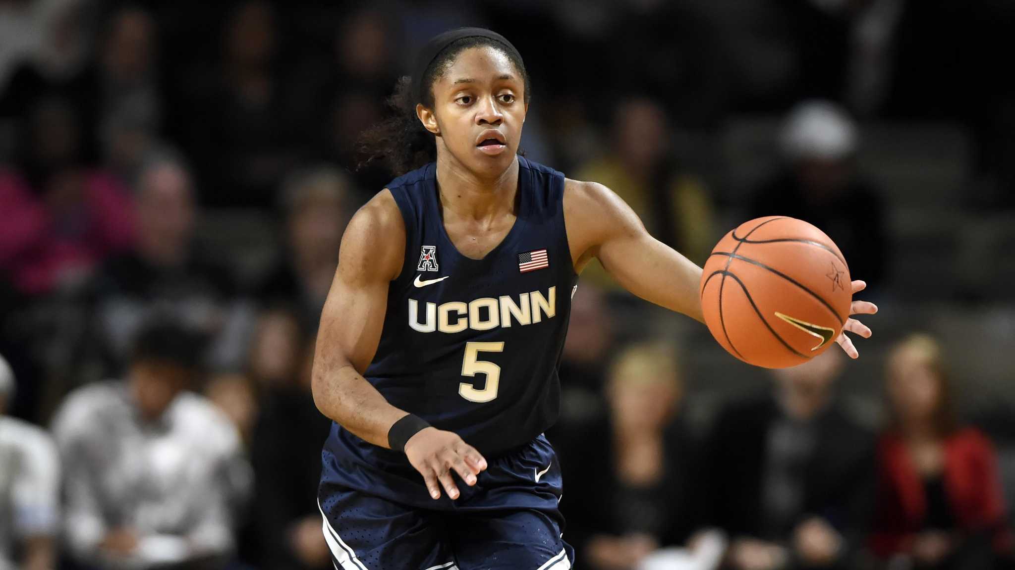 UConn point guard Crystal Dangerfield still sidelined, status for ...