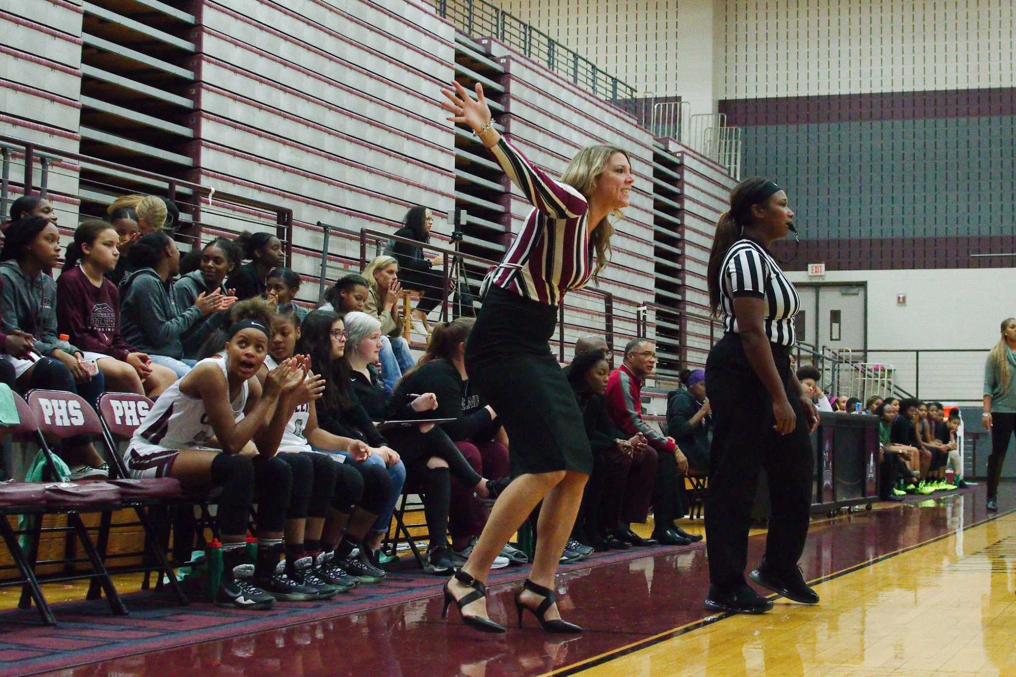 Girls Basketball Shadow Creek Rallies Late To Edge Pearland 46