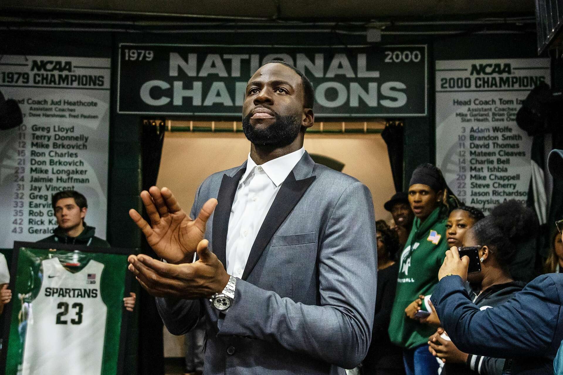 If Draymond Green is Warriors heartbeat Michigan State got it pumping