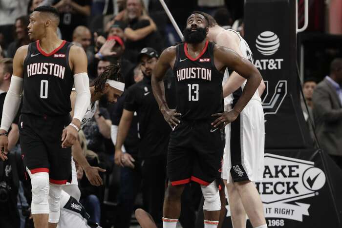 Smith: Rockets fell to Spurs because of Harden-Westbrook inefficiency, not  blown dunk call