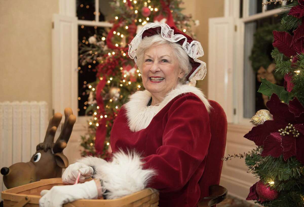 Mrs. Claus joined Santa at the Lounsbury House to greet Ridgefield children at the annual Holiday tree-lighting on Friday, Nov. 29, 2019 in Ridgefield Conn. Mrs. Claus joined Santa at the Lounsbury House to greet Ridgefield children at the annual Holiday tree-lighting on Friday, Nov. 29, 2019 in Ridgefield Conn.