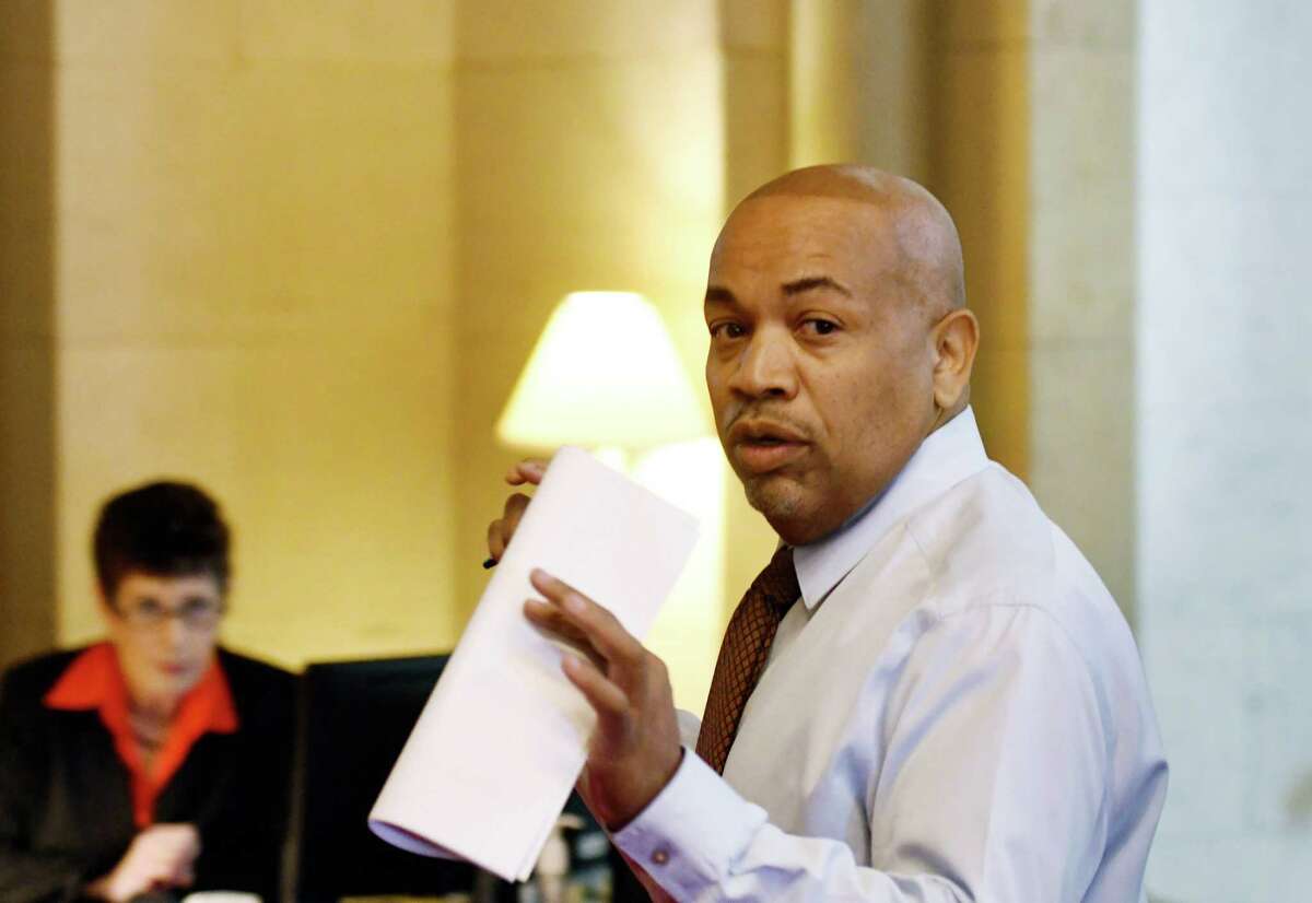Greg Floyd, a veteran reporter for WRGB-CBS6, reported being "repeatedly assaulted" by a companion of state Assembly Speaker Carl Heastie, above, at the Capitol on Tuesday — an assertion Heastie's office denies.