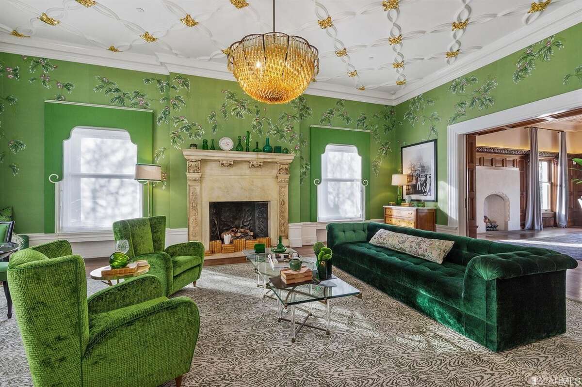 The living room was designed by Jonathan Luckman and inspired by Audrey Hepburn.