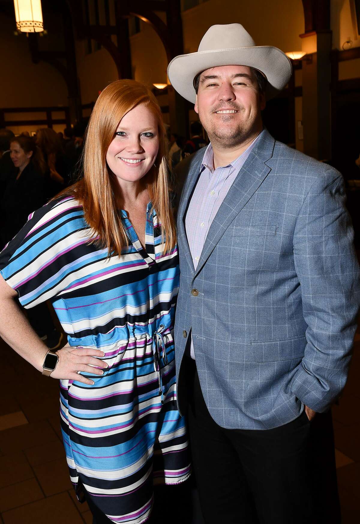 Erika and Coby Dubose at the "Come to the Table" dinner benefiting The Beacon Tuesday Dec. 04,2019.