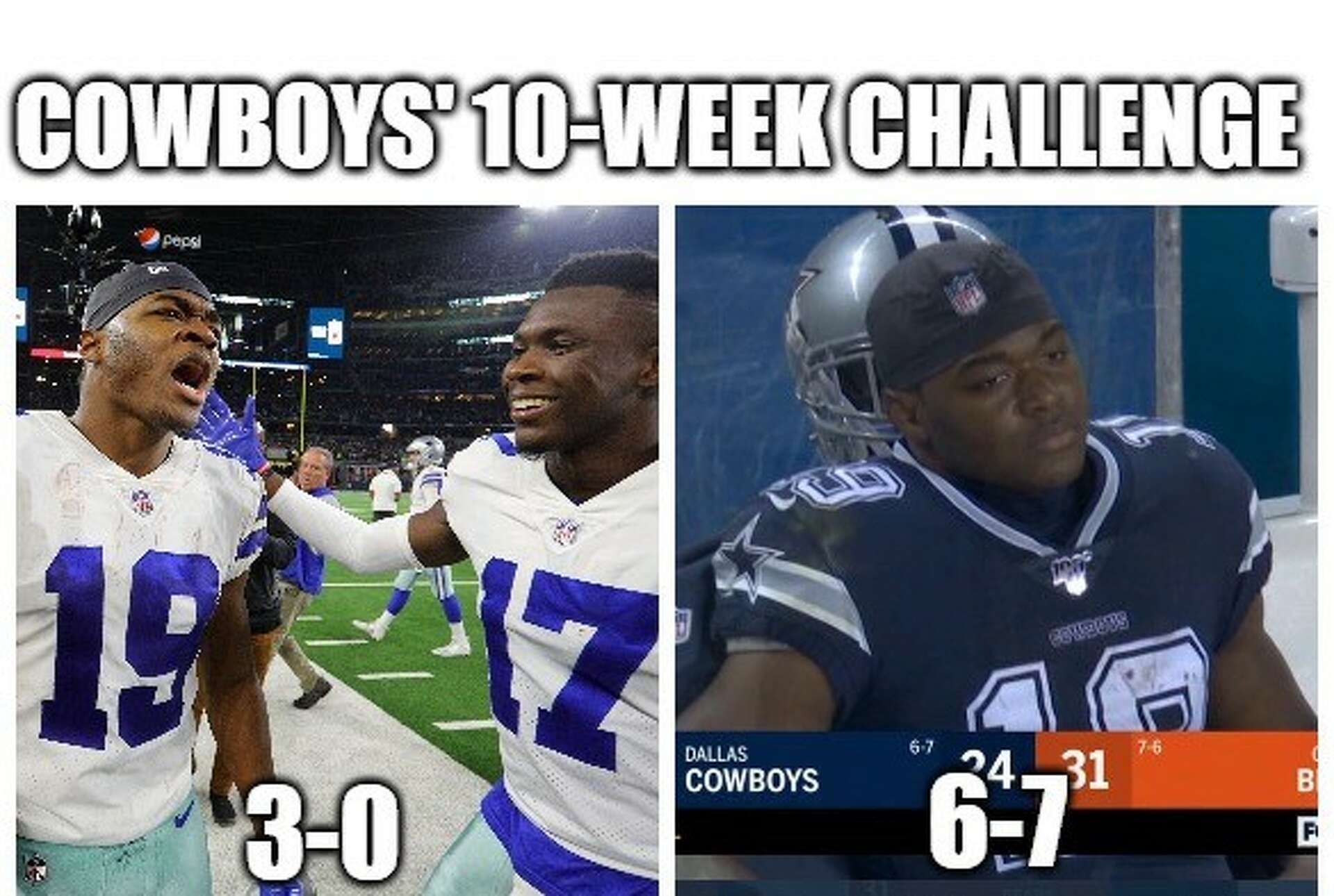 Hilarious memes rip Cowboys for third straight loss