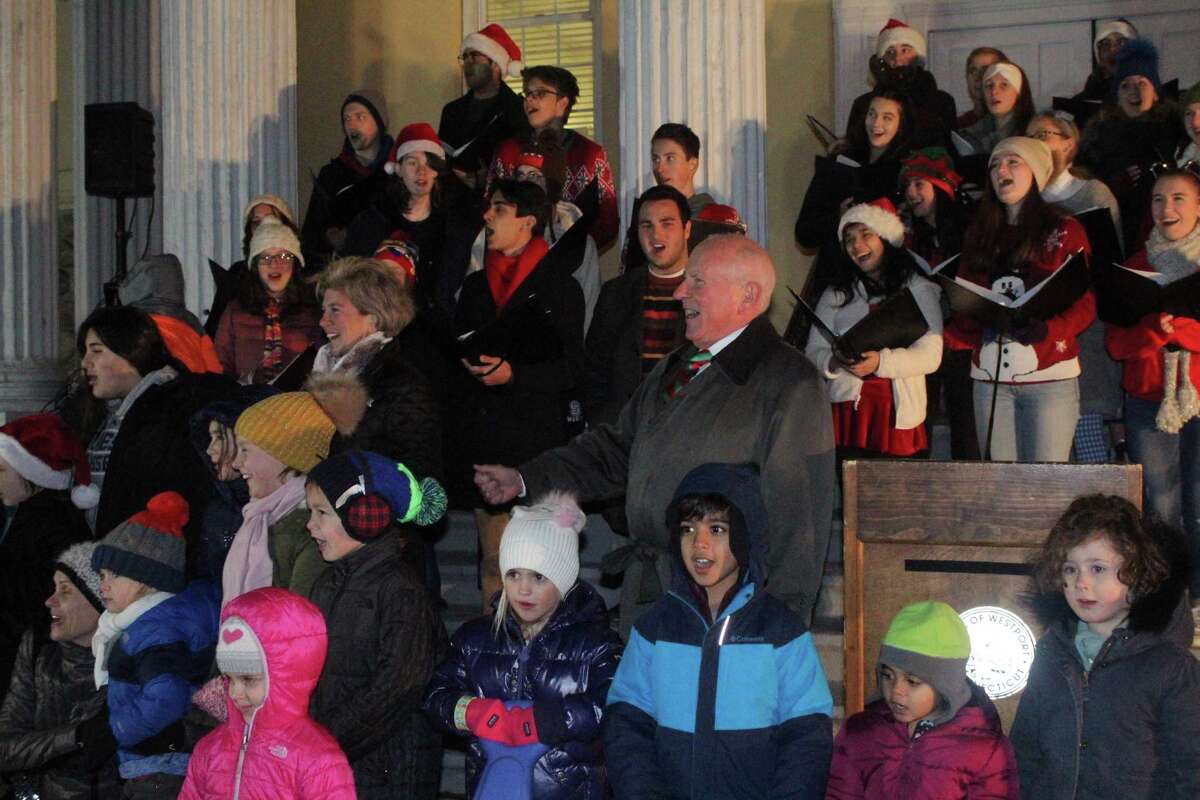 In Pictures Westport Christmas tree lighting