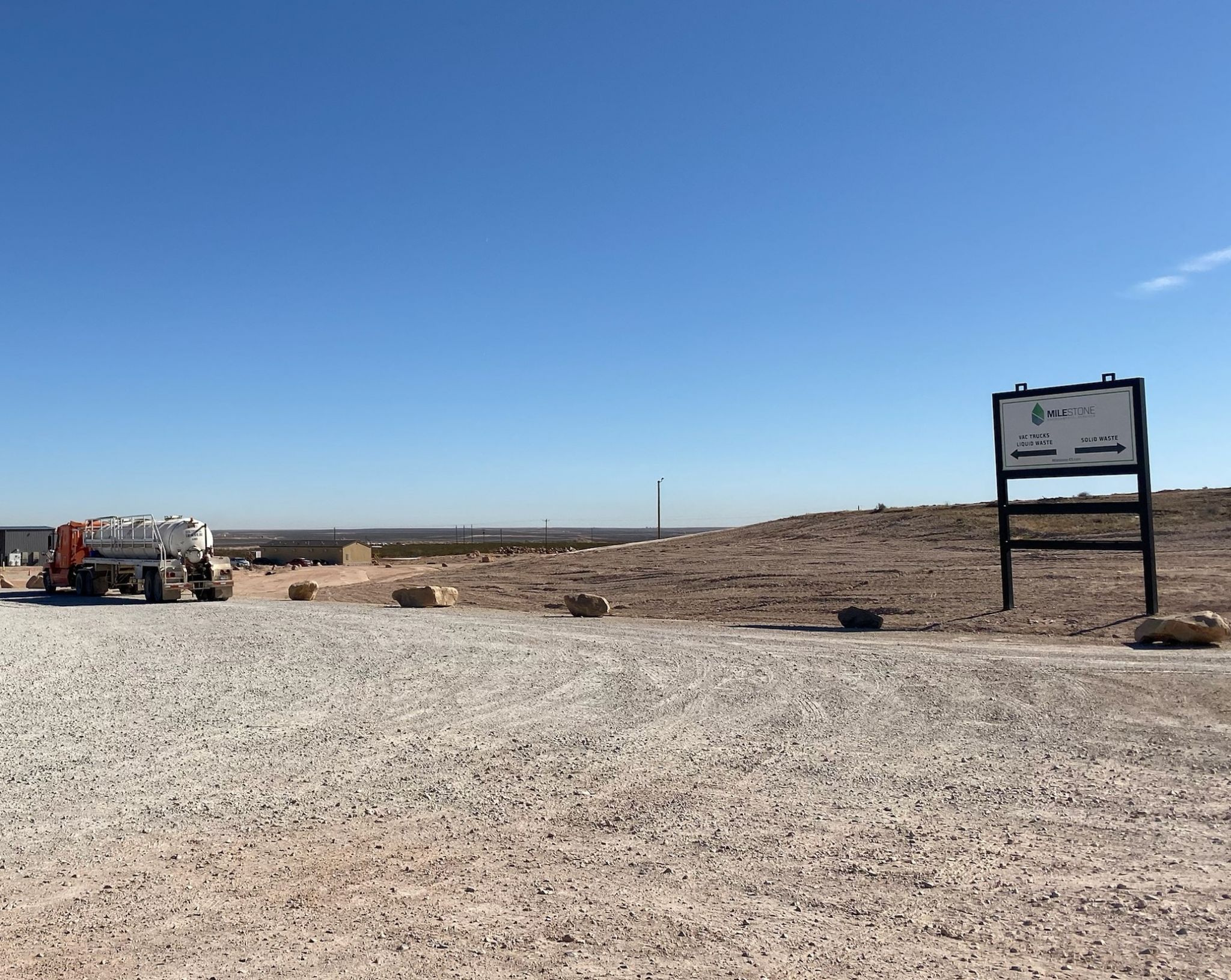 Milestone Environmental Services - Orla Facility Milestone’s first landfill to open in Orla