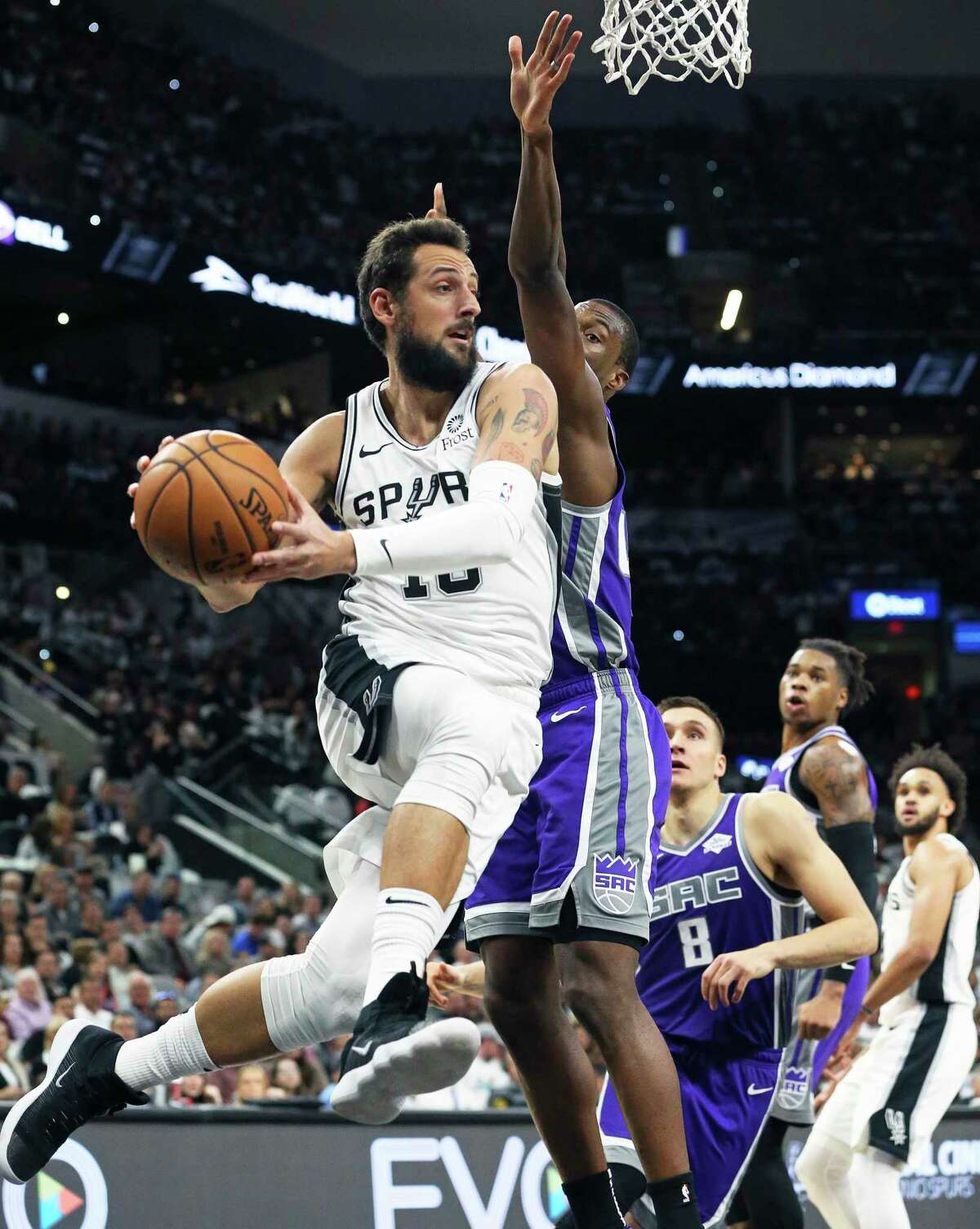 Spurs were interested in trading for guard Marco Belinelli per report