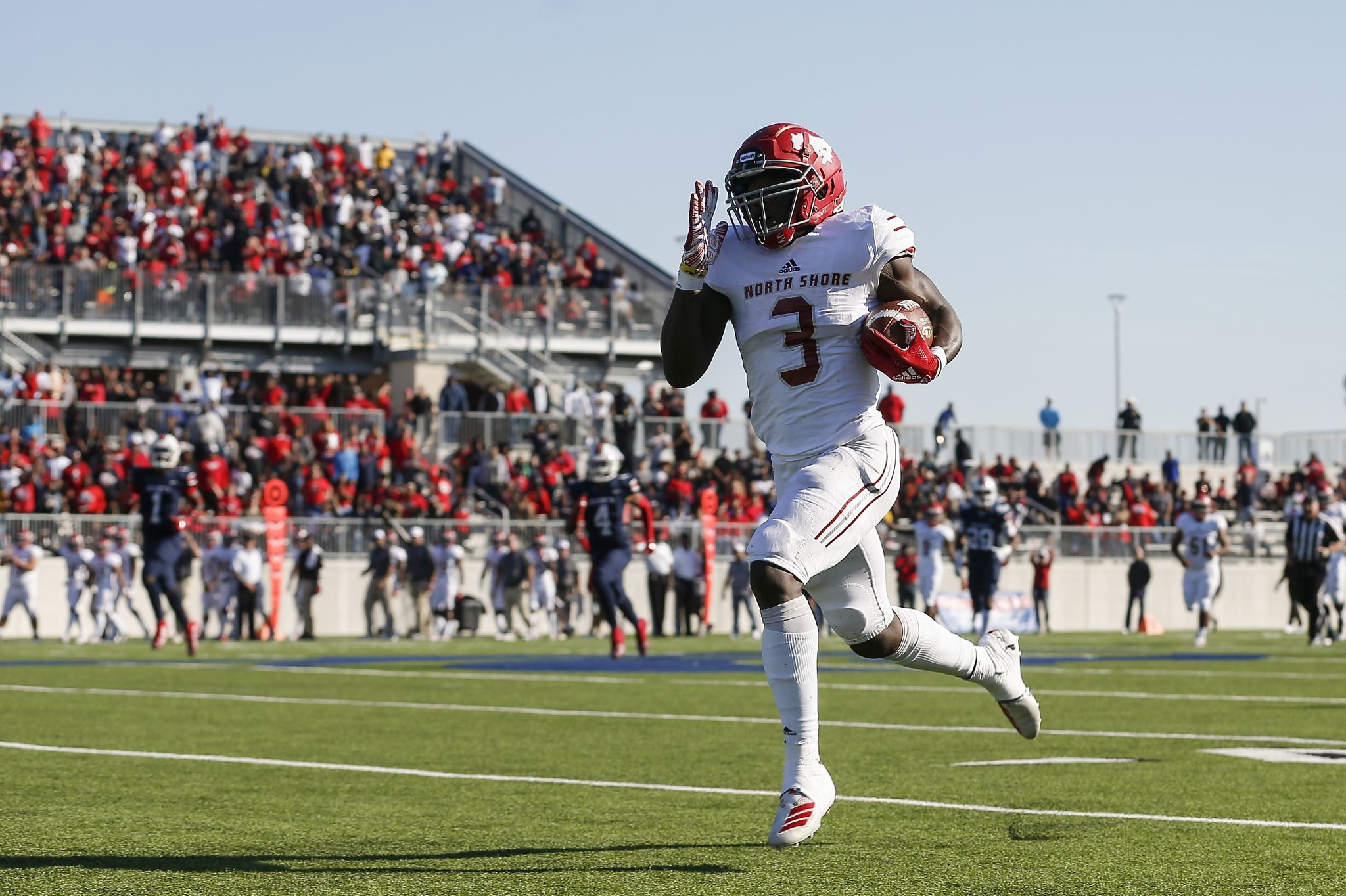 Delayed North Texas high school football games go on, despite