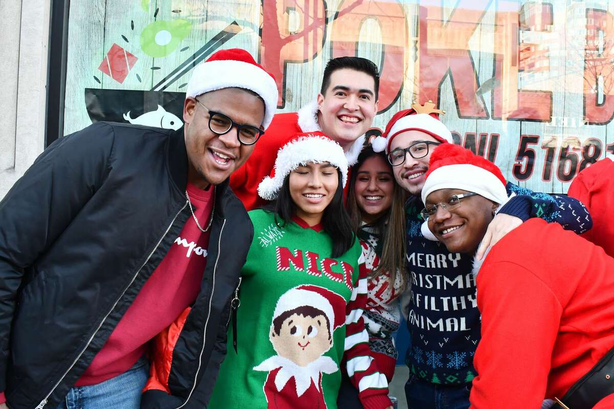 Santas swarmed the streets of Stamford during the annual SantaCon bar crawl on December 7, 2019. Revelers dressed in holiday garb took advantage of drink specials at participating bars. Were you SEEN?