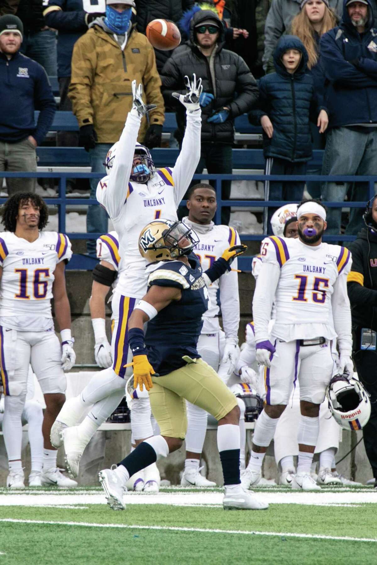 Ualbany Football Player Makes Espn S You Got Mossed