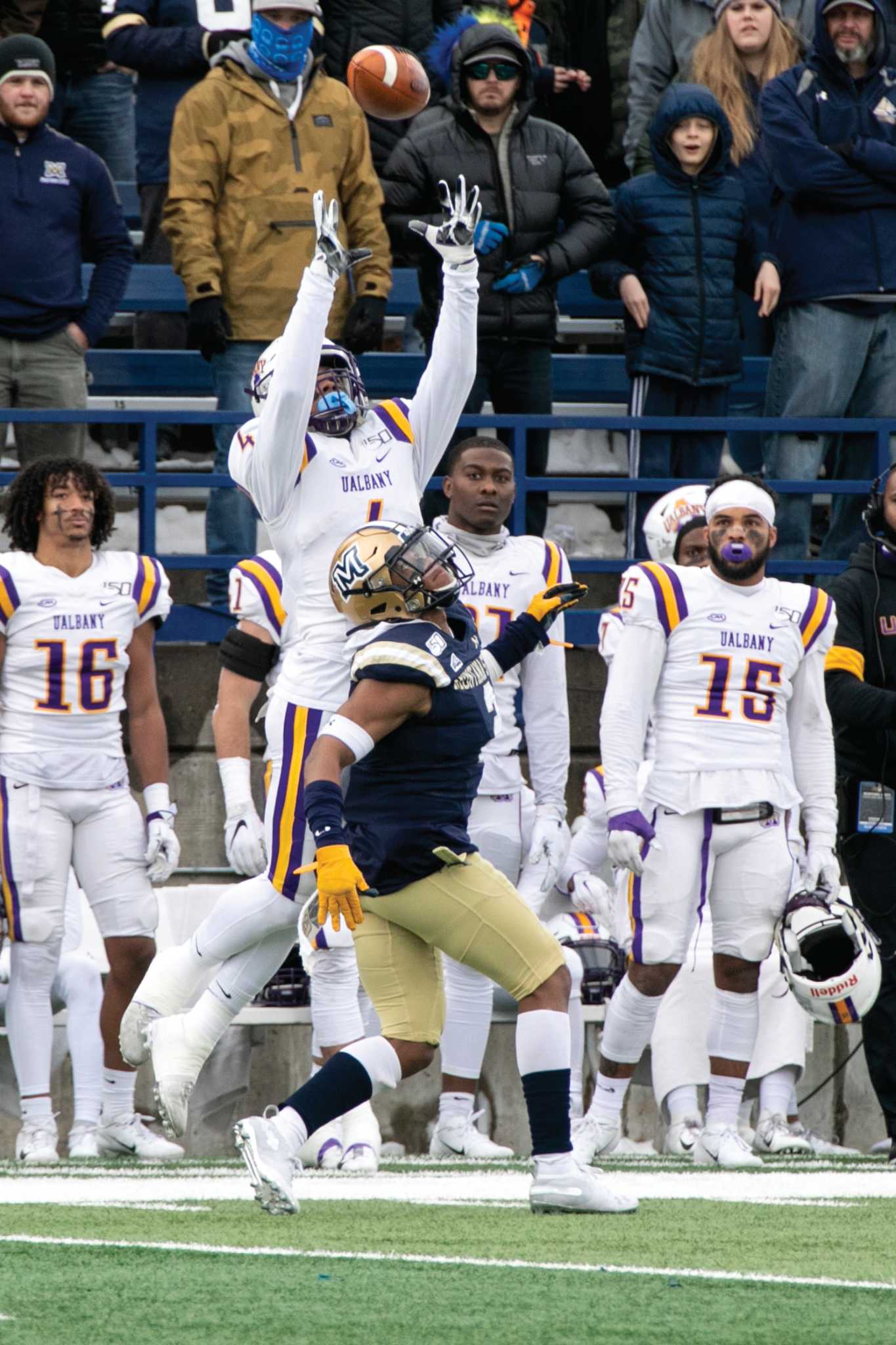 Ualbany Football Player Makes Espn S You Got Mossed