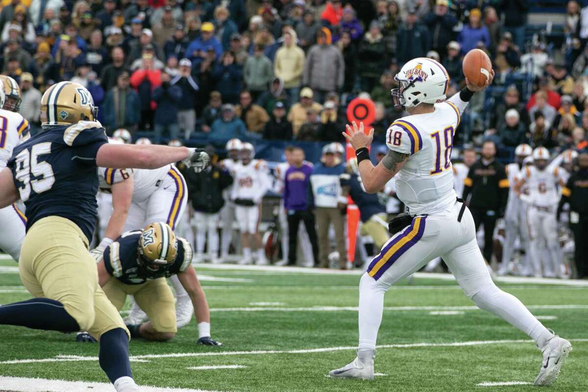 UAlbany quarterback Jeff Undercuffler is looking to lead his team back to the playoffs this season.