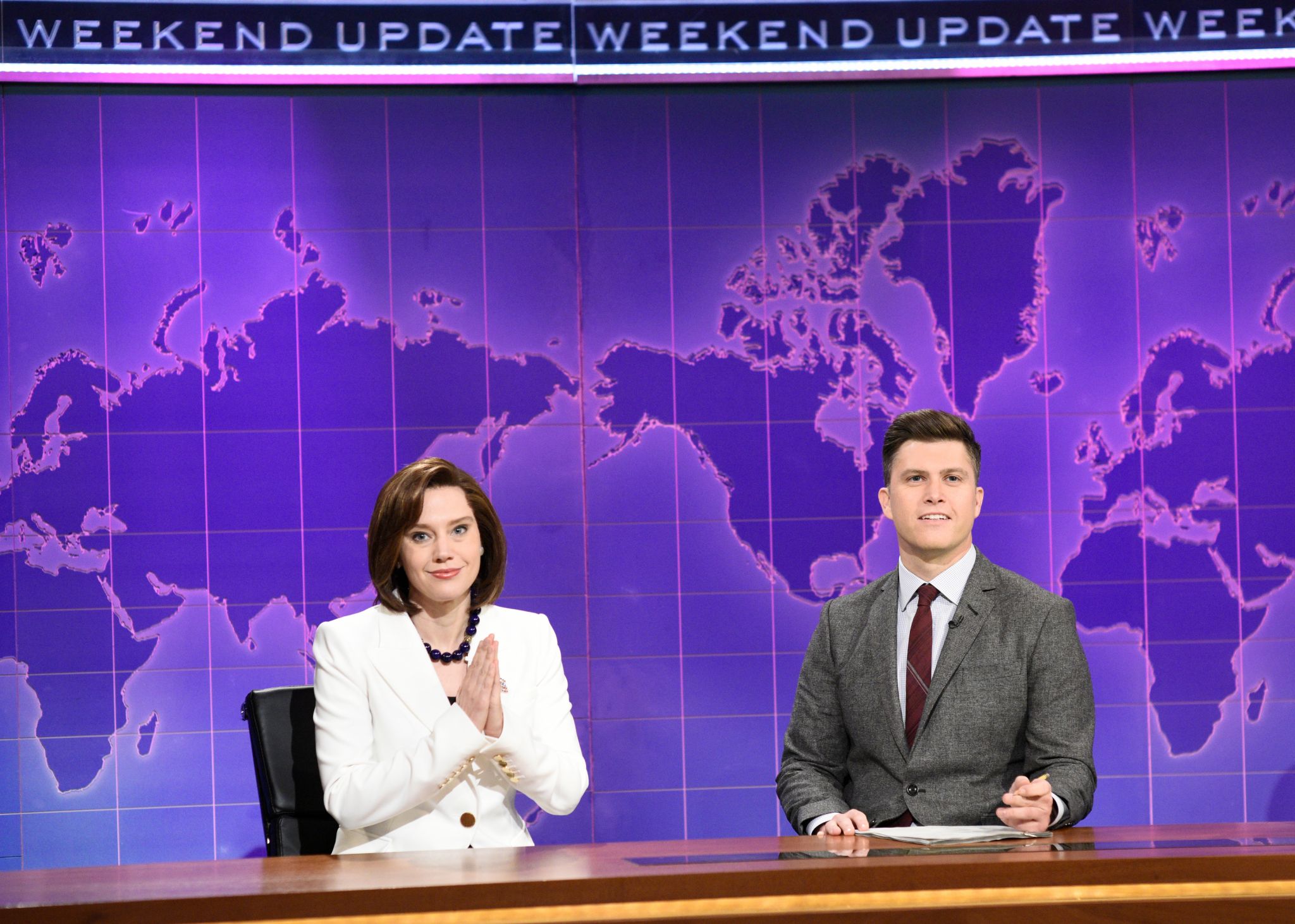 Nancy Pelosi's prayers for Trump spoofed on 'SNL'