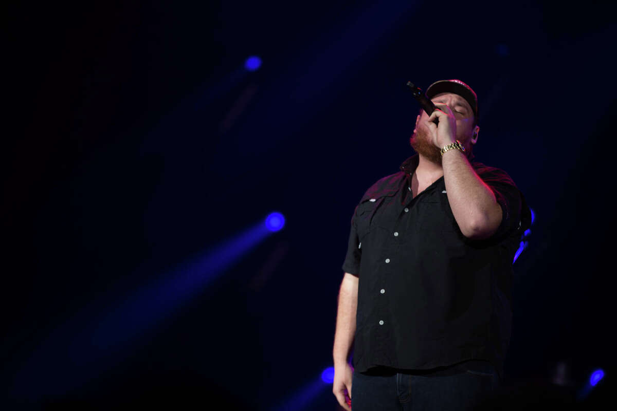 Photos: Luke Combs sings to sold out crowd at the AT&T Center