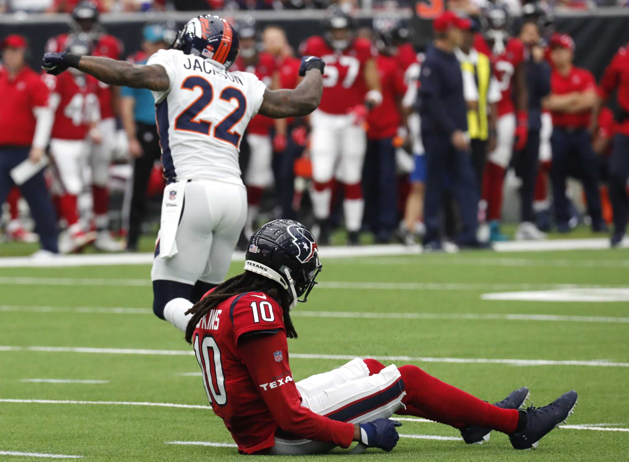 NFL suspends former Texans DB Kareem Jackson for rest of season