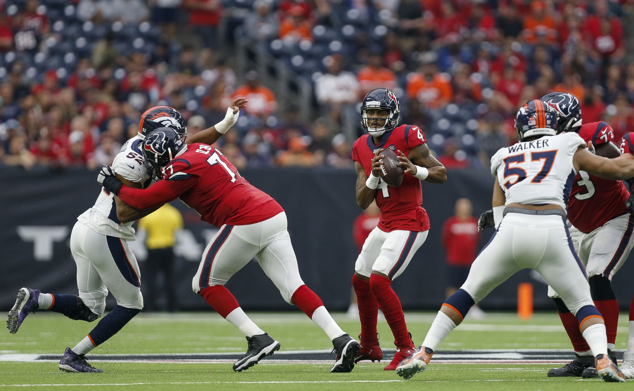 Texans' defense dismantled by Broncos rookie Drew Lock