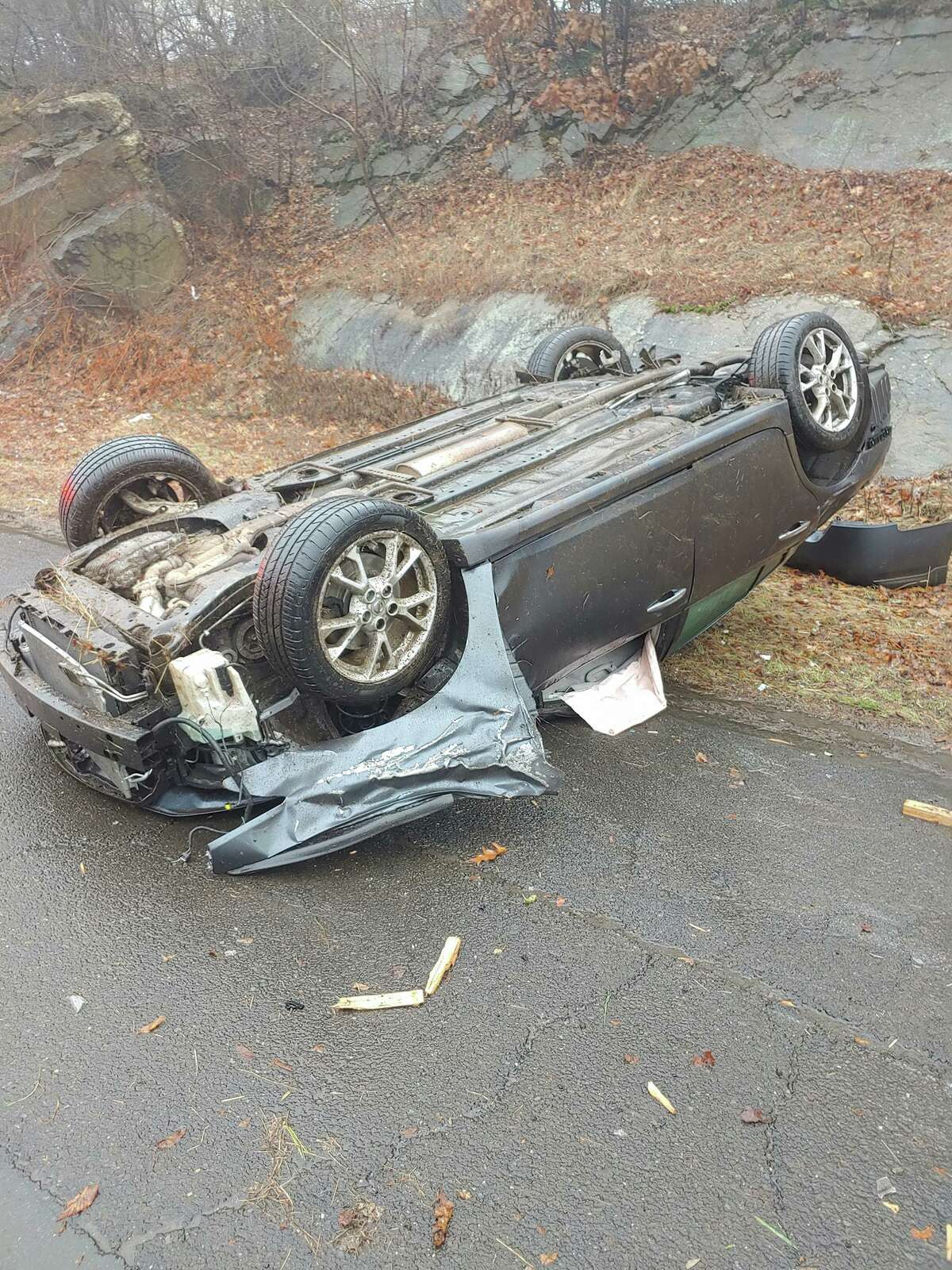 Just after 10 a.m. on Monday, Dec. 9, Echo Hose Hook & Ladder Co. 1 and Huntington Fire Co. 3 responded to a motor vehicle accident rollover on Route 8 southbound a half mile prior to exit 12.