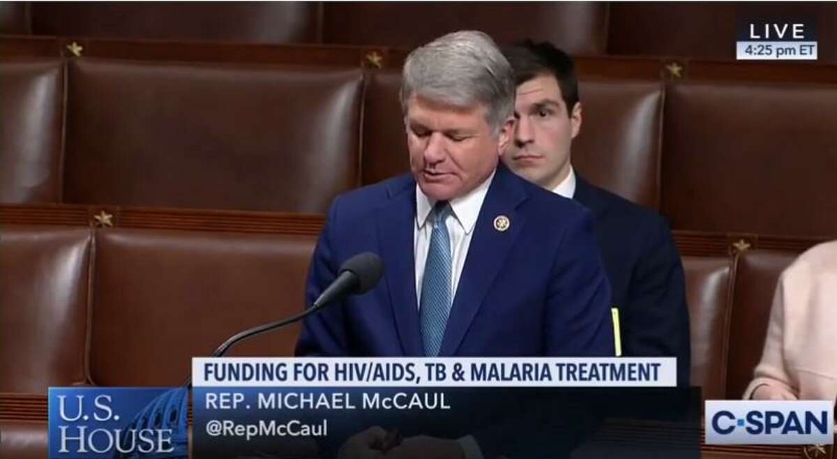 Congressman Michael McCaul urges Congress to renew its commitment to funding the Global Fund.