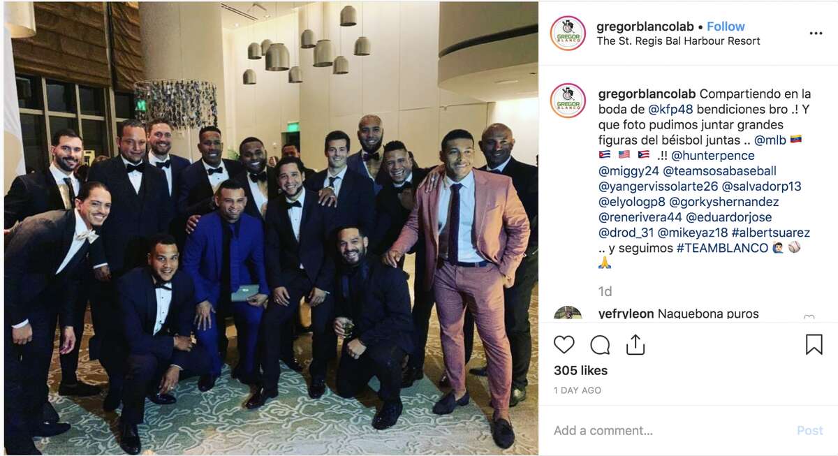 SF Giants stars turn out for Pablo Sandoval's opulent Miami wedding
