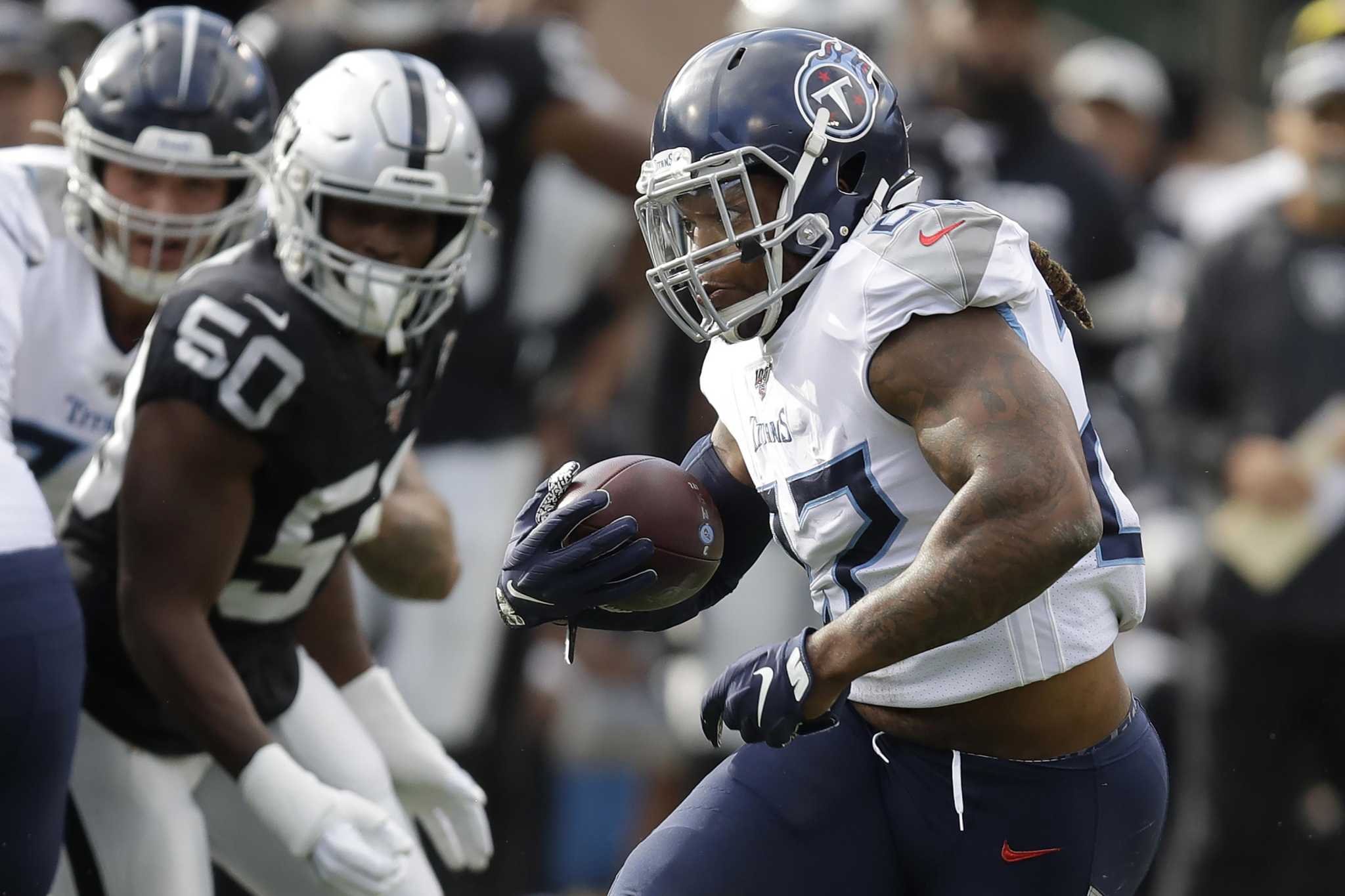 Texans run defense struggles in loss to Henry, Titans