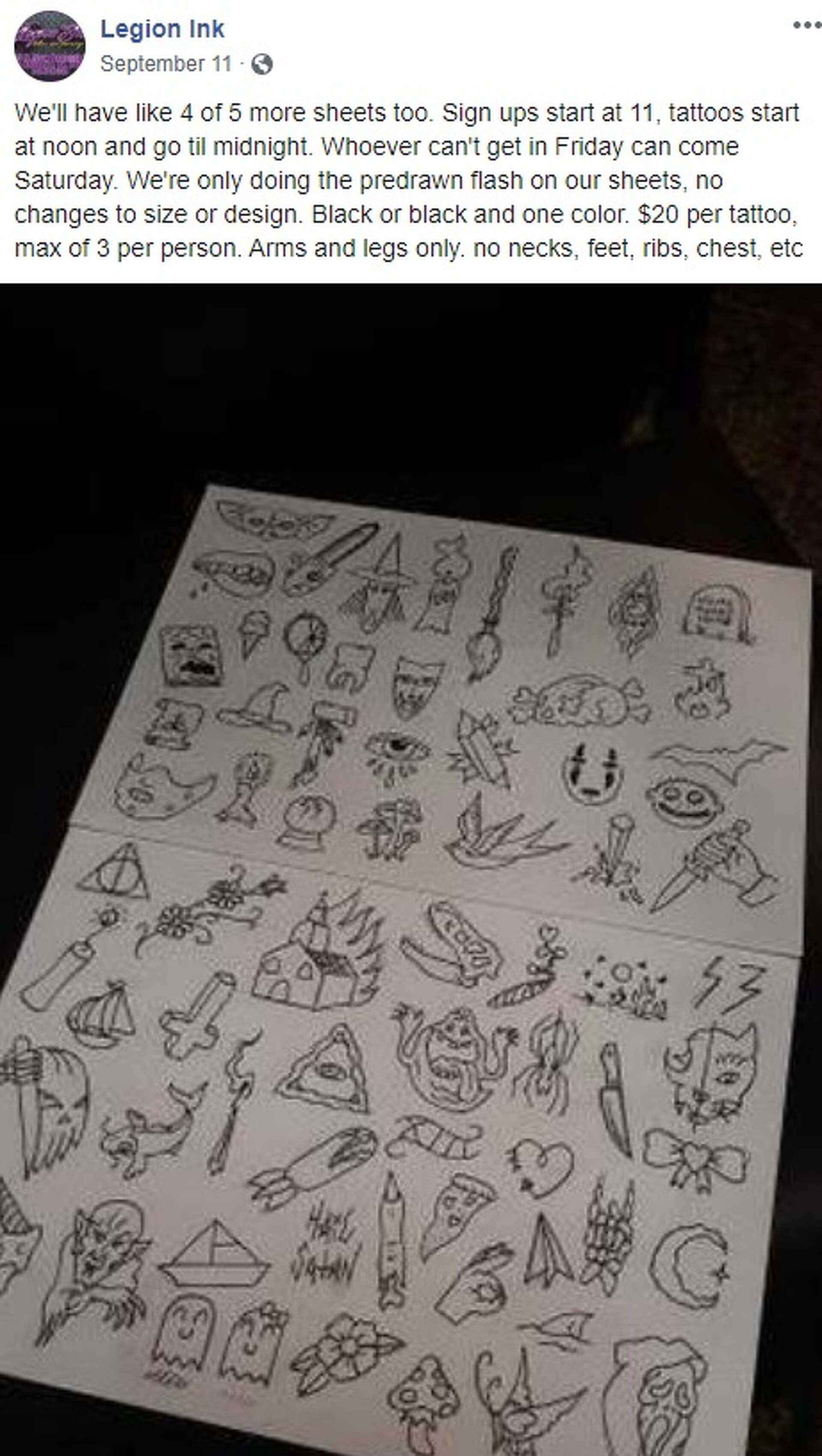 Friday the 13th: Tattoo Frenzy - Elgin Chamber of Commerce, image size:1920x3403