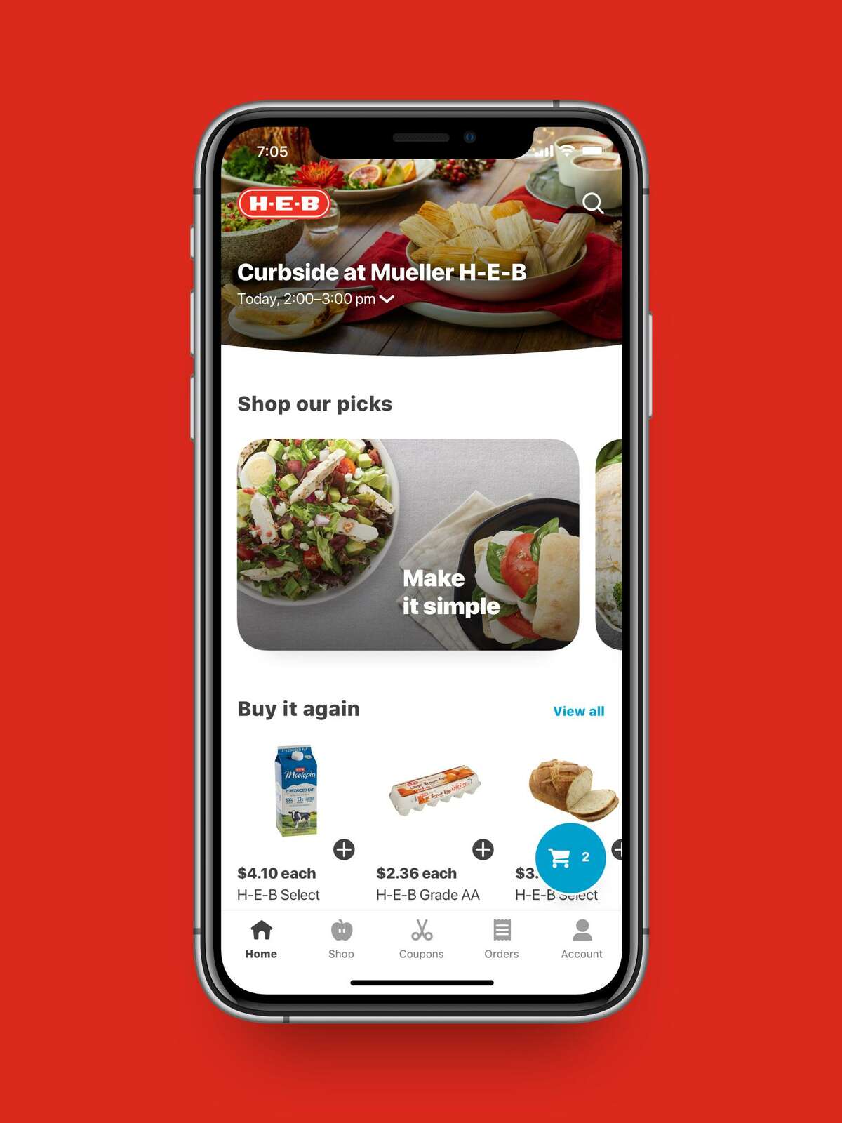 H-E-B Launches New Mobile App