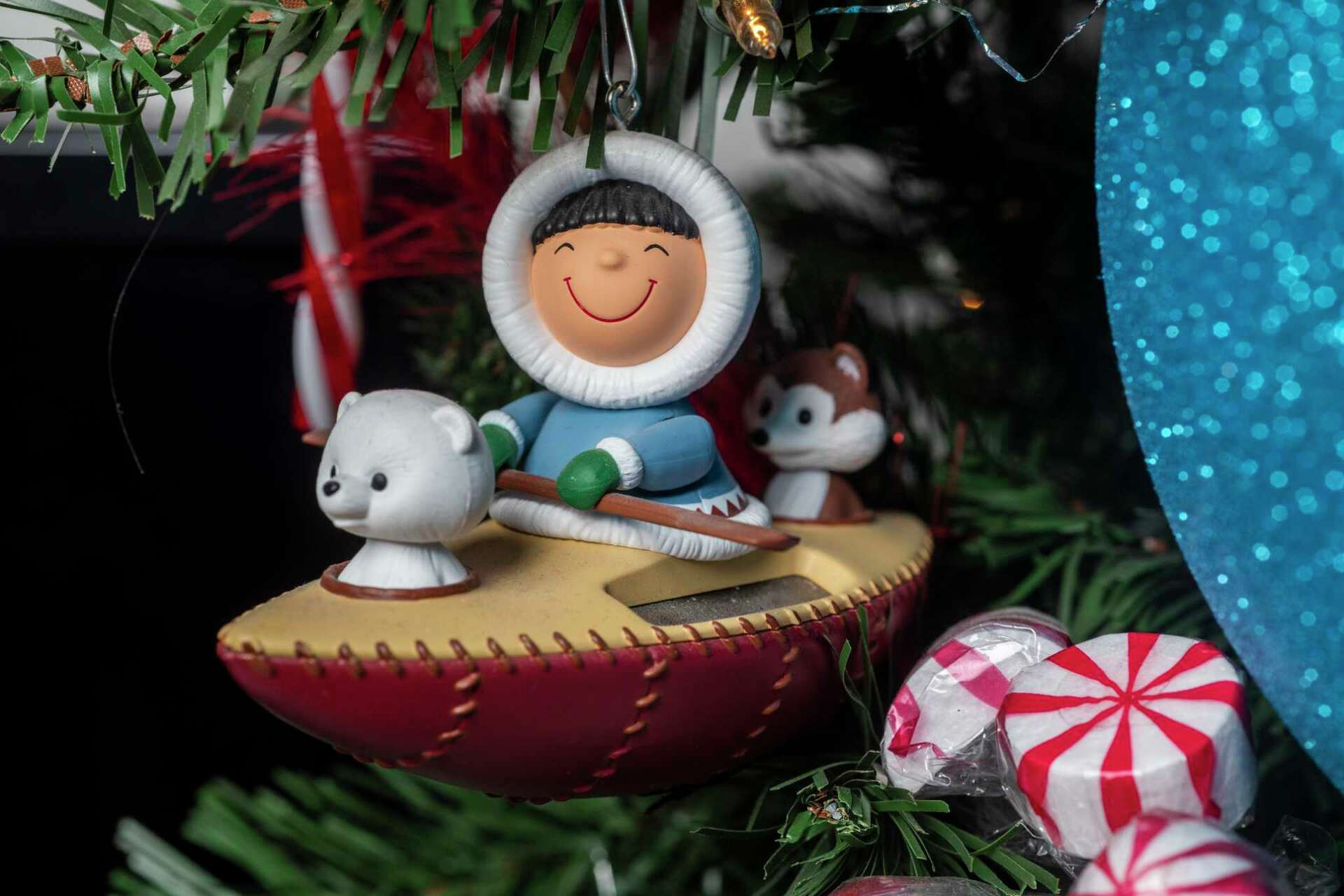 San Antonio Christmas Hallmark Keepsake ornament collector has more than 40  Christmas trees and thousands of ornaments, image size:1920x1280