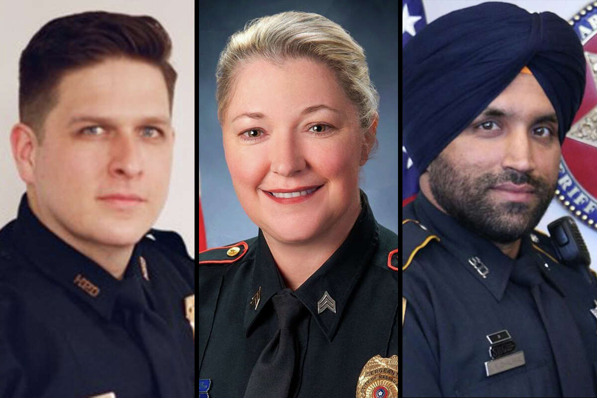 Three Houston-area officers have been killed in the line of duty in just three months. Sources: previous Houston Chronicle reporting, Officer Down Memorial Page (photos from ODMP used with permission.) >>>Click through the gallery to see officers who have died in Texas while on the job. 