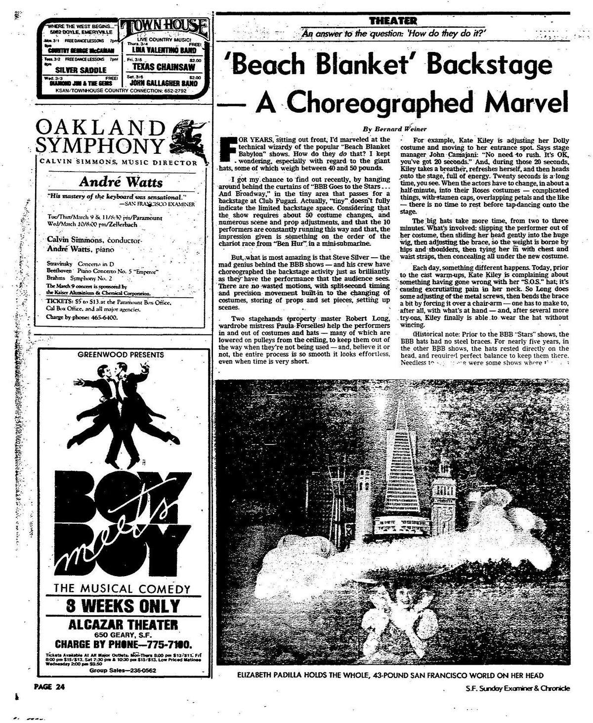 ‘Beach Blanket Babylon’ Behindthescenes photos from musical revue’s