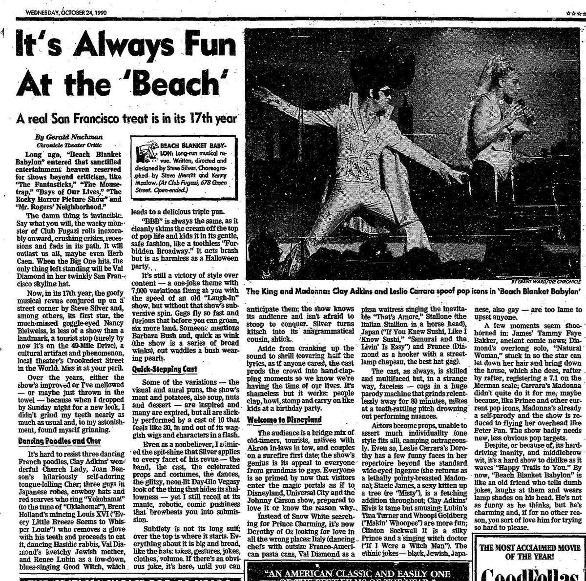‘Beach Blanket Babylon’ Behindthescenes photos from musical revue’s