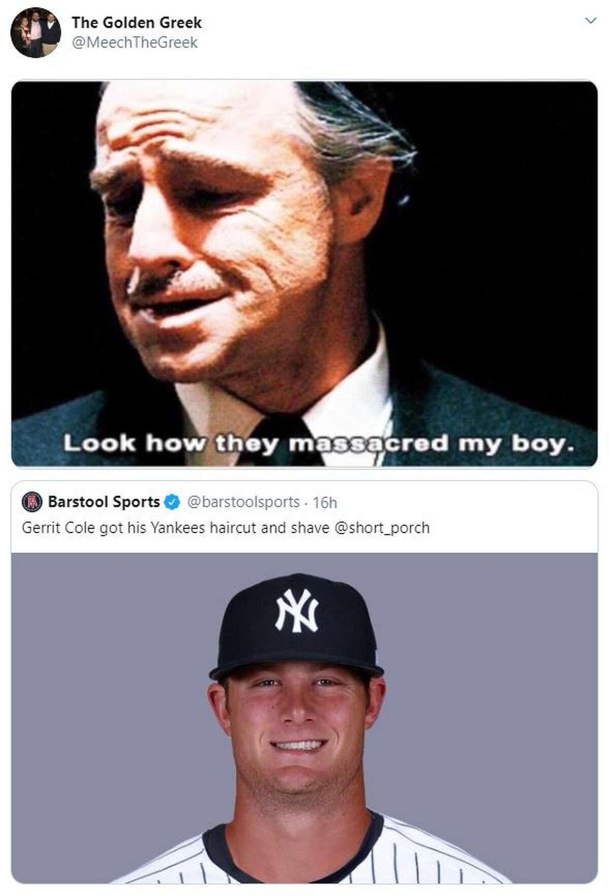Ex Astros ace Gerrit Cole’s 324 million Yankees deal sparks memes