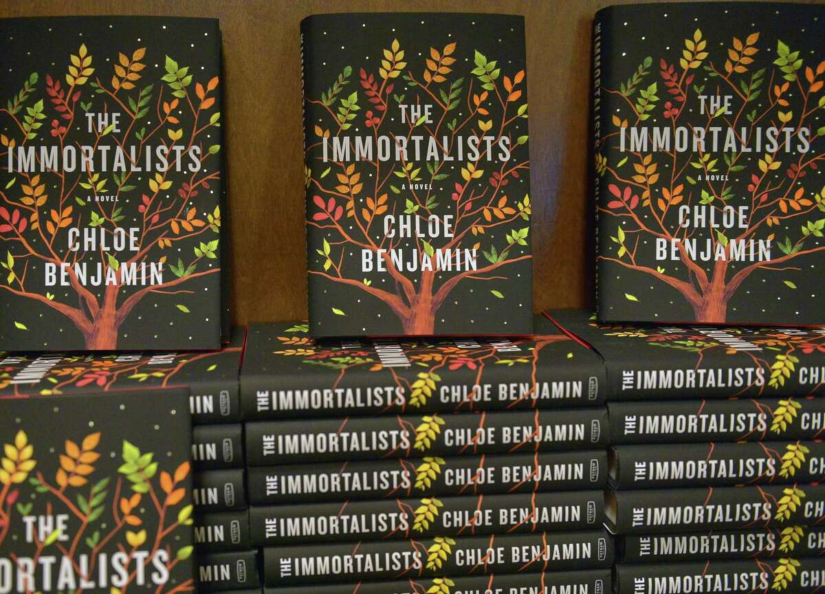 CORAL GABLES, FL - MARCH 13: Copies of author Chloe Benjamin's "The Immortalists" on display during her reading and book signing at Books and Books on March 13, 2018 in Coral Gables, Florida. (Photo by Johnny Louis/Getty Images)