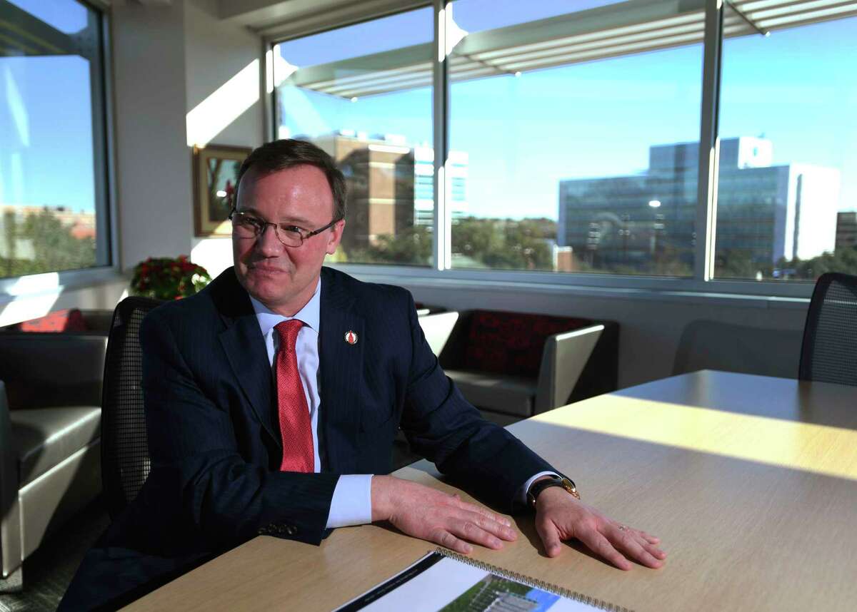 University of the Incarnate Word President Thomas M. Evans said Friday the AT&T building will be named Founders Hall.