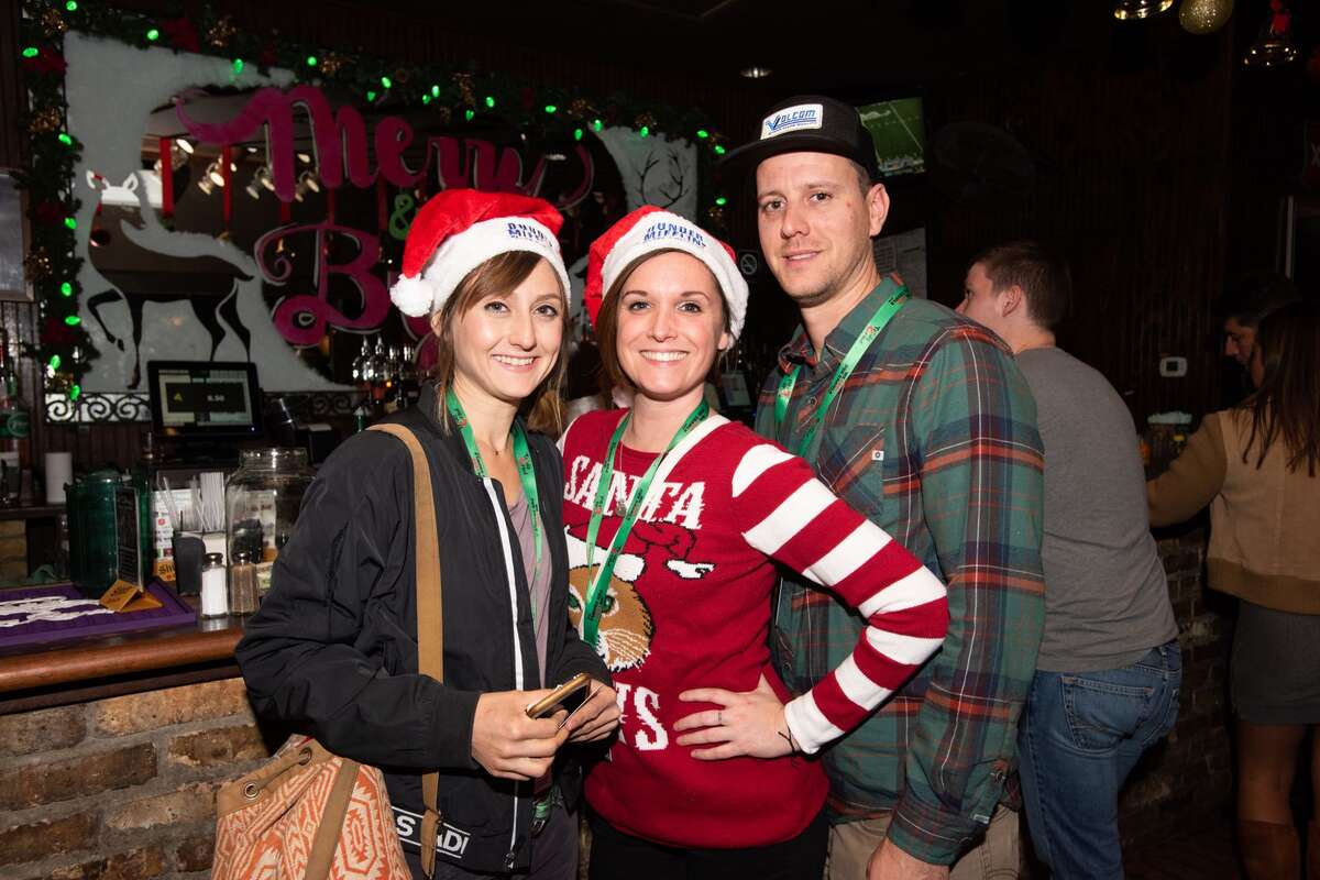 San Antonians participated in the Office Trivia Bar Crawl downtown on Friday, December 13, 2019.