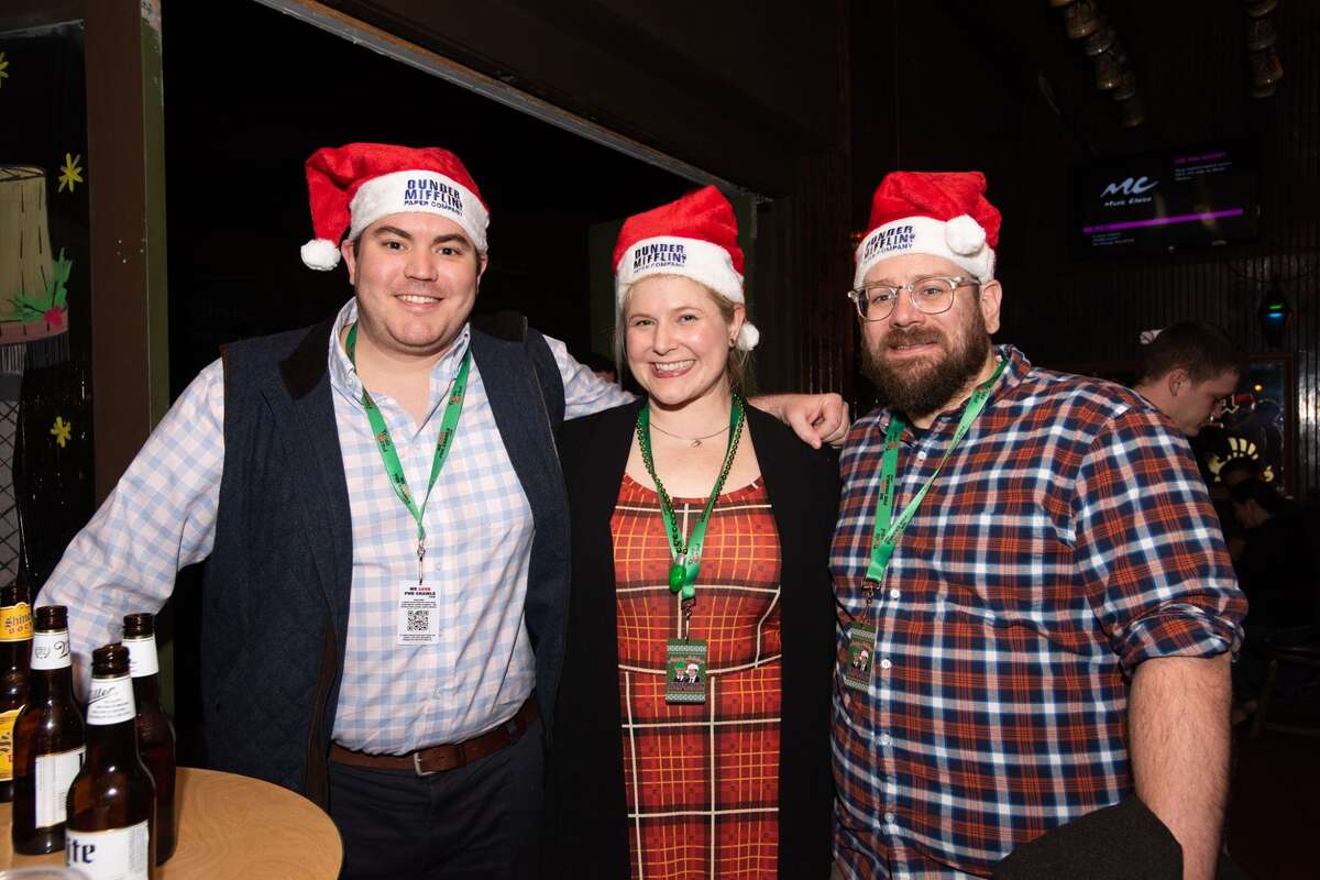San Antonians participated in the Office Trivia Bar Crawl downtown on Friday, December 13, 2019.