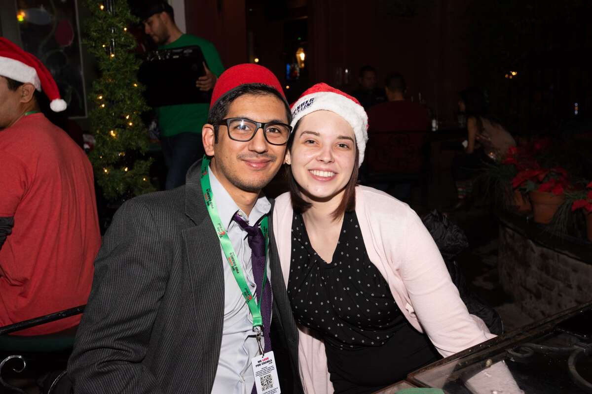 San Antonians participated in the Office Trivia Bar Crawl downtown on Friday, December 13, 2019.