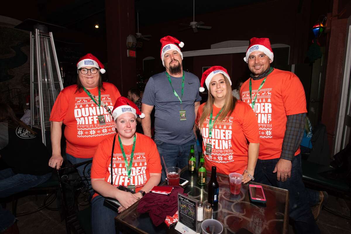 San Antonians participated in the Office Trivia Bar Crawl downtown on Friday, December 13, 2019.