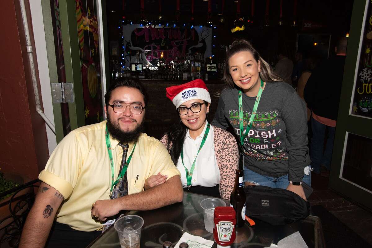 San Antonians participated in the Office Trivia Bar Crawl downtown on Friday, December 13, 2019.