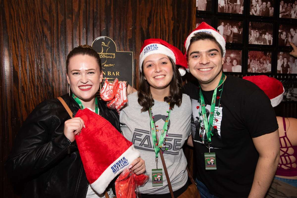 San Antonians participated in the Office Trivia Bar Crawl downtown on Friday, December 13, 2019.