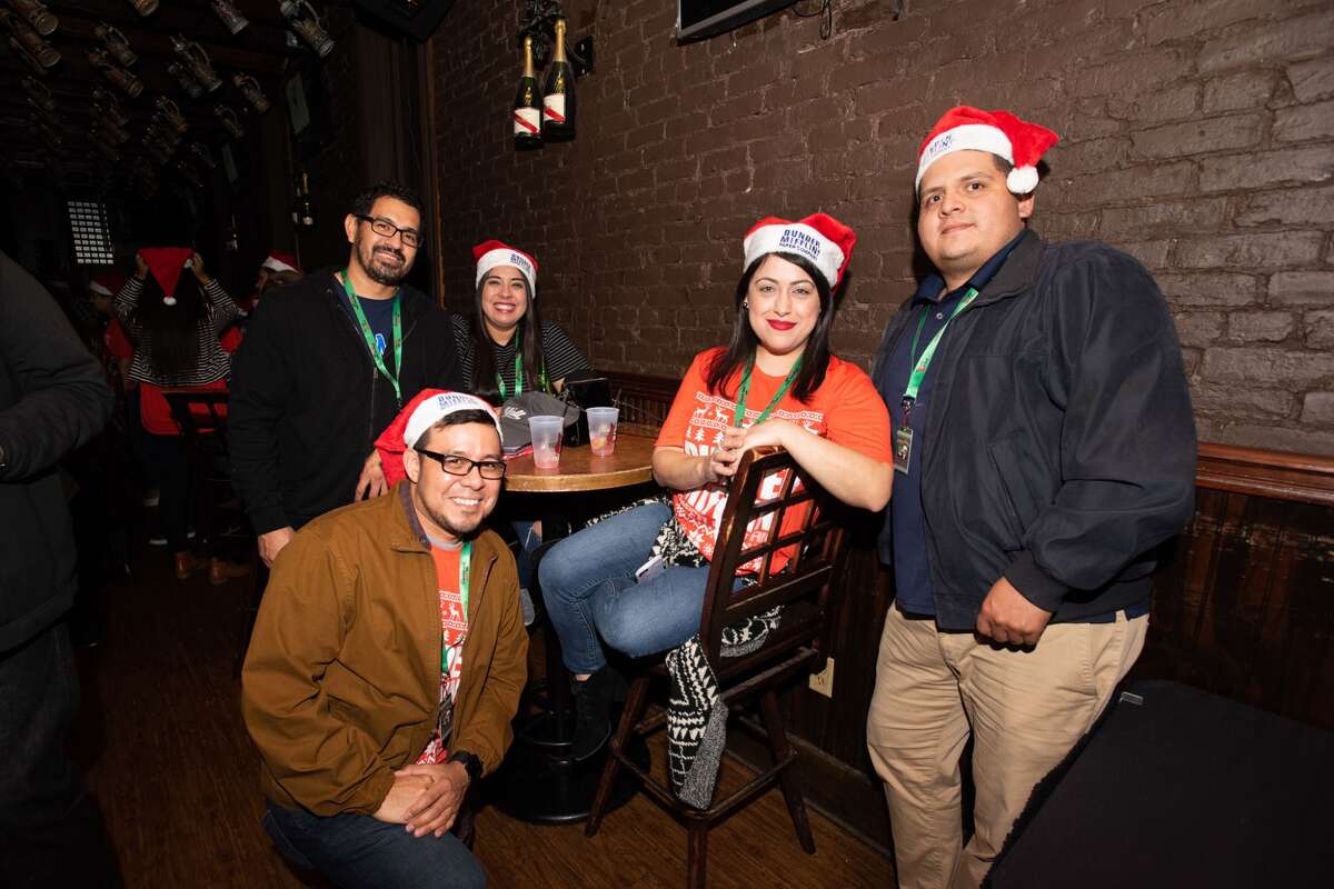 San Antonians participated in the Office Trivia Bar Crawl downtown on Friday, December 13, 2019.