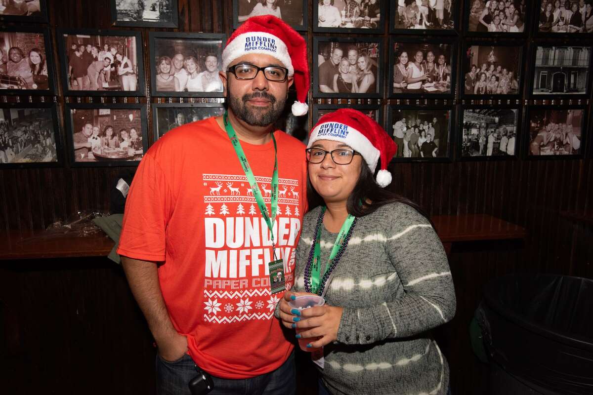 San Antonians participated in the Office Trivia Bar Crawl downtown on Friday, December 13, 2019.