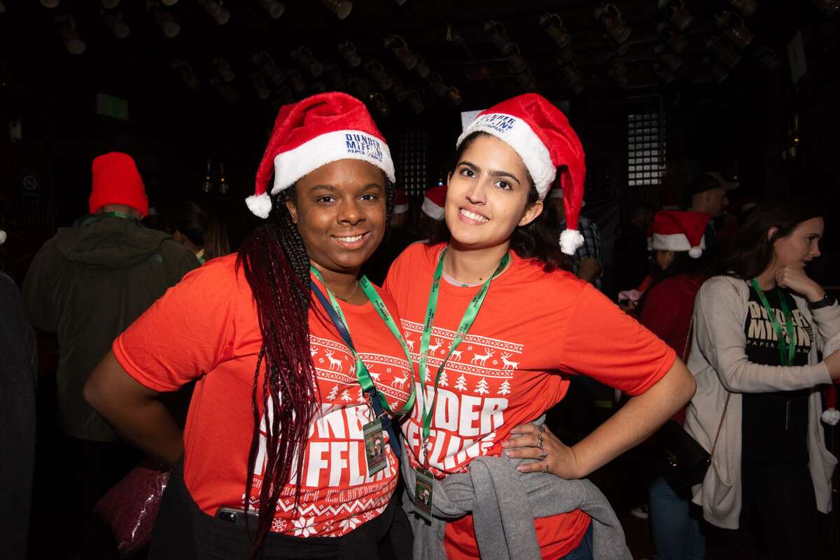 San Antonians participated in the Office Trivia Bar Crawl downtown on Friday, December 13, 2019.