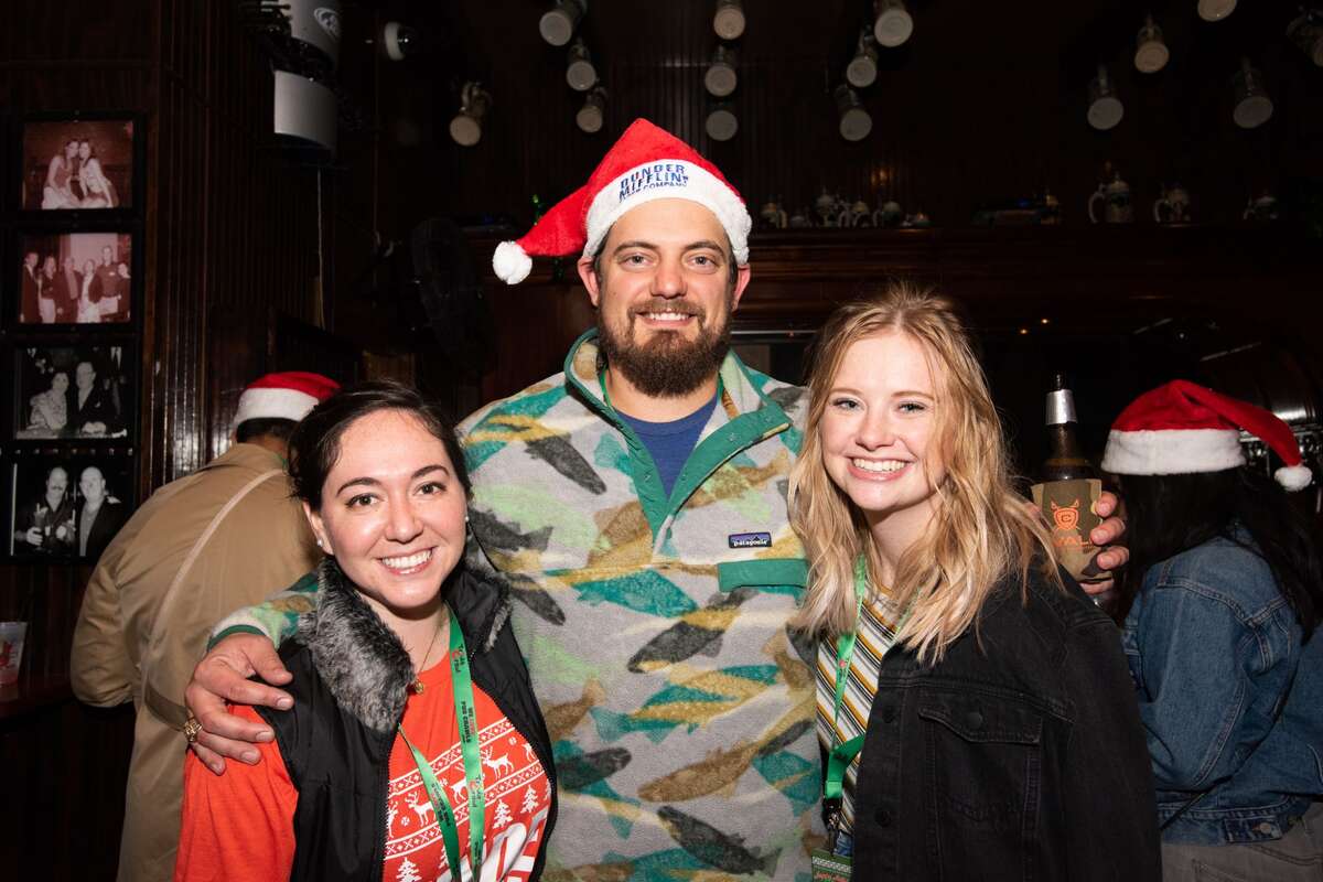 San Antonians participated in the Office Trivia Bar Crawl downtown on Friday, December 13, 2019.